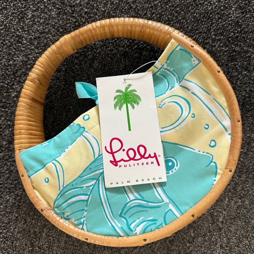 Lilly Pulitzer fish purse white label - Picture 1 of 1